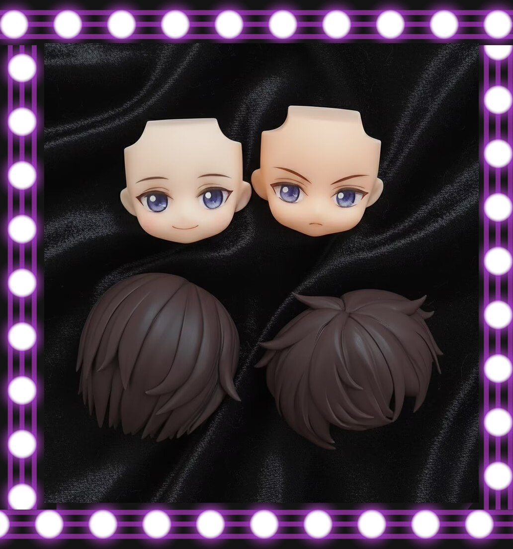 フェイス+ヘアセットの詳細 — パーツ取り外し構造