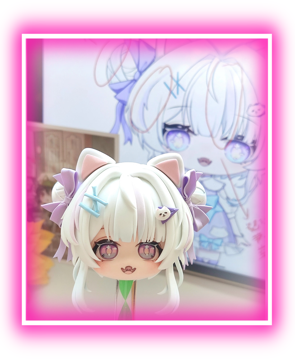 ヘッドパーツ制作工程1 — ラフ造形