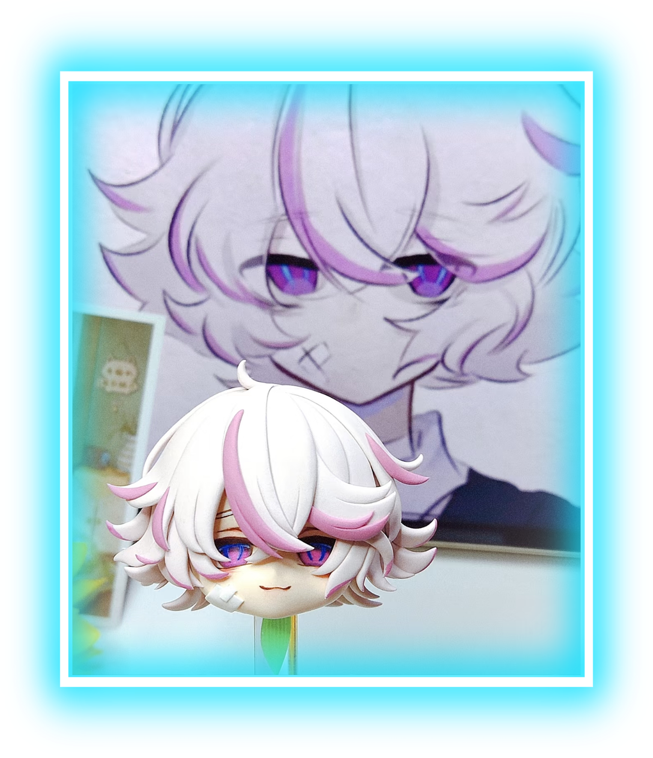 ヘッドパーツ制作工程3 — 塗装・仕上げ